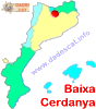 Situaci de la comarca de la Baixa Cerdanya