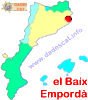 Situaci de la comarca del Baix Empord