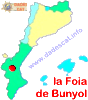 Situaci de la comarca de la Foia de Bunyol