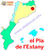 Situaci de la comarca del Pla de l'Estany