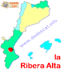 Situaci de la comarca de la Ribera Alta