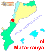 Situació de la comarca del Matarranya