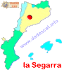 Situació de la comarca de la Segarra